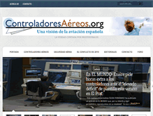 Tablet Screenshot of controladoresaereos.org